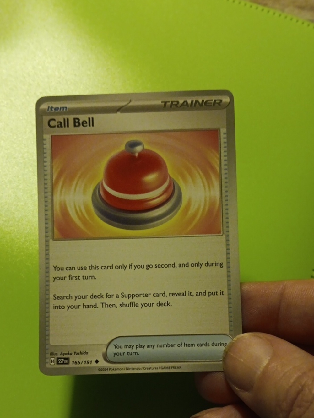 Pokemon Trainer Call Bell - Red and Silver Accent